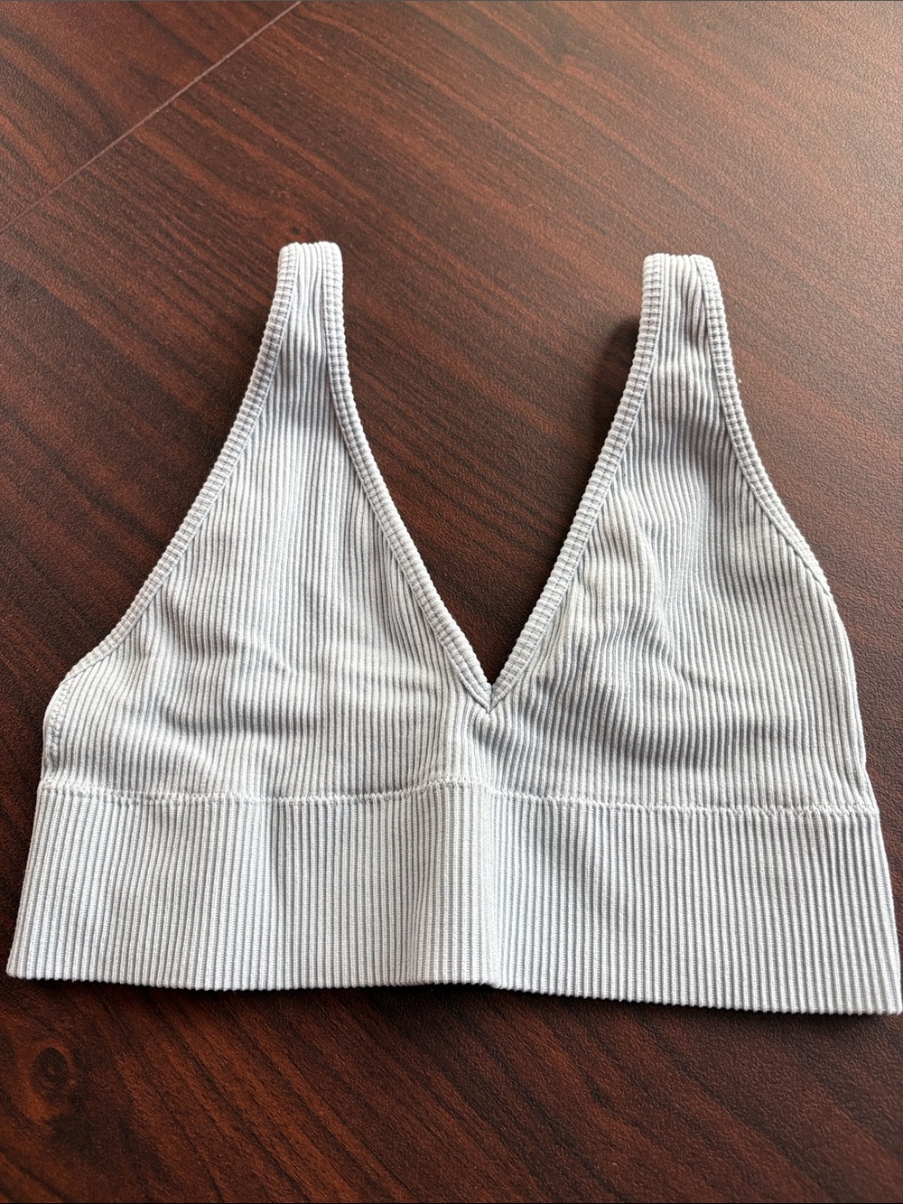 Urban Outfitters Bralette Ribbed Light Blue Size M/L